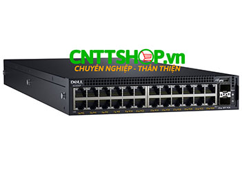 X1026P Dell EMC Networking 24 Ports PoE/PoE+ 369W, 2 SFP Uplink