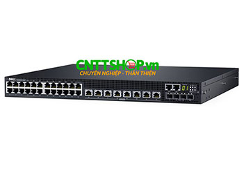 N3132PX-ON Dell EMC 24 Ports UPOE, 8 Ports mGig UPoE, 4x SFP+ 10GbE Uplink
