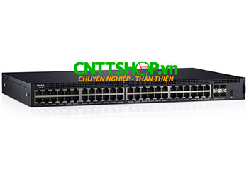X1052 Dell EMC Networking 48 GbE ports, 4 x 10Gb SFP+ ports