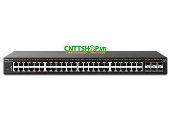 DrayTek VigorSwitch G2540x 48x 1GE RJ45, 6x 10G SFP+
