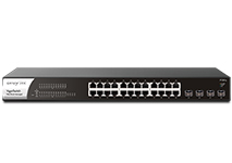 Thiết bị Switch DrayTek VigorSwitch P1281x 28-Port Gigabit PoE+ Web Smart
