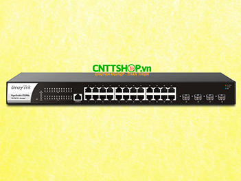 DrayTek VigorSwitch P2280x 28 Port 10G PoE L2+ Managed