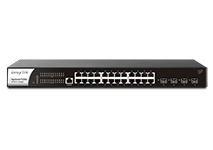 DrayTek VigorSwitch P2280x 28 Port 10G PoE L2+ Managed