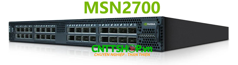 Mô tả chi tiết switch NVIDIA Spectrum SN2700