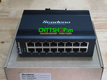 V-IS10F-16T Switch công nghiệp Scodeno 16x 100Mbps RJ45
