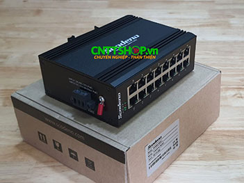 V-IS10F-16T Switch công nghiệp Scodeno 16x 100Mbps RJ45