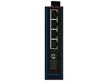 Scodeno V-IS10F-4T-SC20-B 4x 10/100Mbps RJ45, 1 Port Fiber Uplink Industrial Switch Scodeno V-IS10F-4T-SC20-B 4x 10/100Mbps RJ45, 1 Port Fiber Uplink Industrial Switch