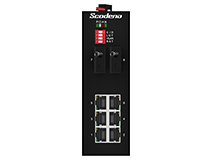 Scodeno V-IS10F-6T-2FC20-B 6x 10/100Mbps RJ45, 2x FC Port Industrial Switch Scodeno V-IS10F-6T-2FC20-B 6x 10/100Mbps RJ45, 2x FC Port Industrial Switch