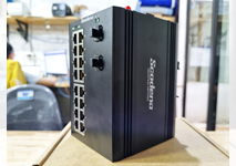 Switch Industrial V-IS10G-16P-2S-MV 16 x 1G PoE+ RJ45, 2 x SFP Machine Vision