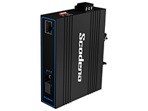 Scodeno V-IS10G-1T-SC20-A 1x 10/100/1000M RJ45, 1 Port Fiber Uplink Industrial Switch