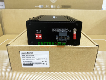 V-IS10G-4P-2S 4x 10/100/1000M POE, 2 Port Gigabit Fiber (SFP) Uplink Industrial Switch