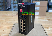 V-IS10G-8P-2S 8x 10/100/1000M POE, 2 Port Gigabit Fiber (SFP) Uplink Industrial Switch