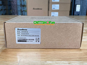 V-IS10G-8P-2S 8x 10/100/1000M POE, 2 Port Gigabit Fiber (SFP) Uplink Industrial Switch