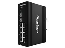 V-IS20G-8T-2x2.5S Industrial Layer 2 Switch 8x 10/100/1000, 2SFP 2.5G Uplink