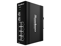 V-IS20G-8P-2x2.5S Industrial Layer 2 Switch 8x 10/100/1000 PoE, 2SFP 2.5G Uplink