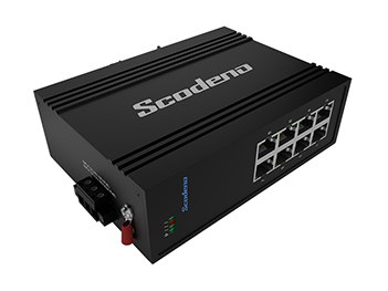 Scodeno V-IS10F-8P 8-ports 10/100Mbps PoE Industrial Switch