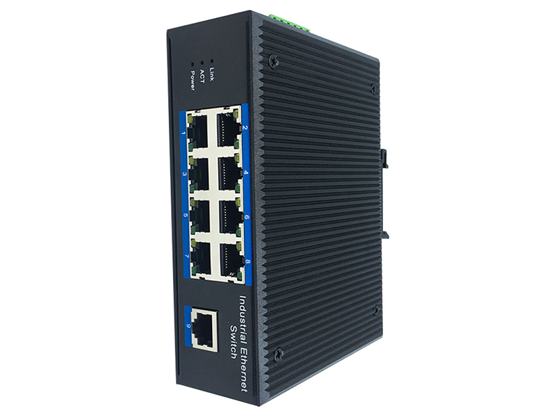 Scodeno V-IS10F-9T 9-ports 10/100Mbps RJ45 industrial Switch