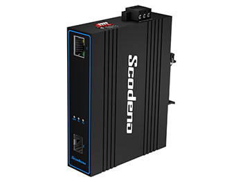 Scodeno V-IS10G-1T-S 1x 10/100/1000M RJ45, SFP Uplink Industrial Switch