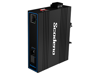 Scodeno V-IS10G-1T-SC20-B 1x 10/100/1000M RJ45, 1 Port Fiber Uplink Industrial Switch