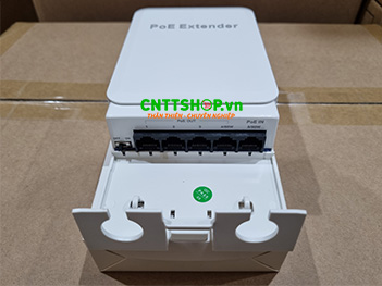 Bộ mở rộng PoE chống nước VSTeK VS-PE14F-O 5 Port
