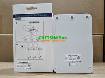 Bộ mở rộng PoE chống nước VSTeK VS-PE14F-O 5 Port