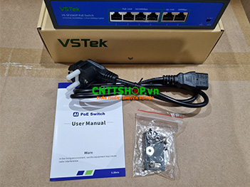 VS-SF1042P Switch Unmanaged VSTek 4x 10/100M PoE 78W