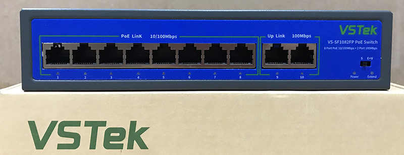 switch unmanaged VSTeK VS-SF1082FP