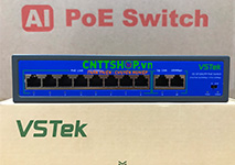 Switch VSTeK VS-SF1082FP 8x PoE 10/100Mbps PoE 120W
