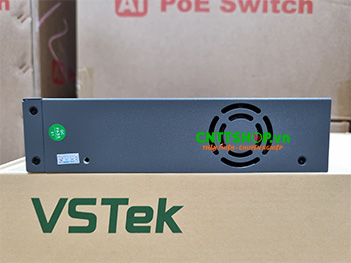 VS-SF1162P Switch Unmanaged VSTeK 16x 100Mbps PoE, 2x 1G RJ45