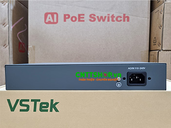 Switch Unmanaged VSTeK VS-SF1163P 16 port 10/100M PoE 250W