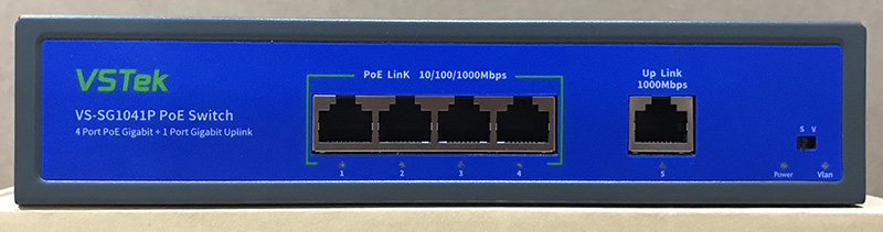 Switch Unmanaged VSTeK VS-SG1041P
