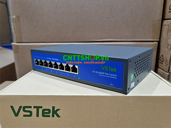 VS-SG1080P Switch Unmanaged VSTeK 8 port PoE 10/100/1000Mbps