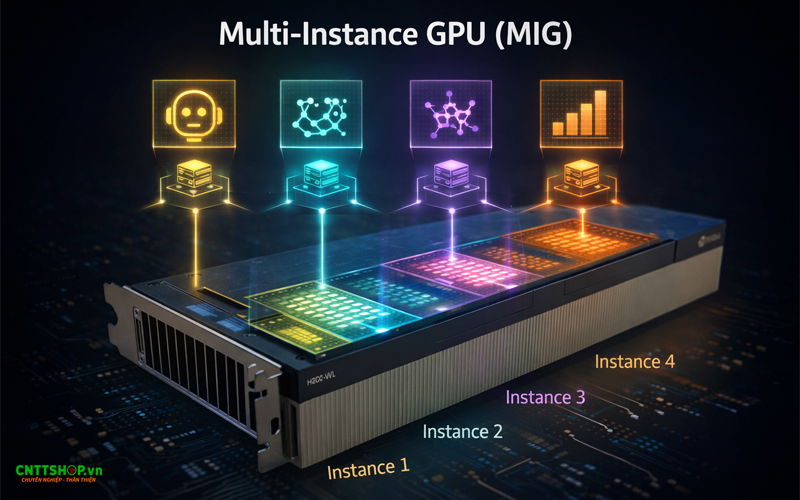 Công nghệ Multi Instance GPU hiện đại