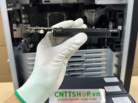 Leadtek NVIDIA RTX A400 Card đồ họa kiến trúc NVIDIA Ampere, 4GB GDDR6, 50W