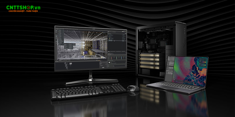 Các tính năng hiển thị tiên tiến của RTX Pro 4500