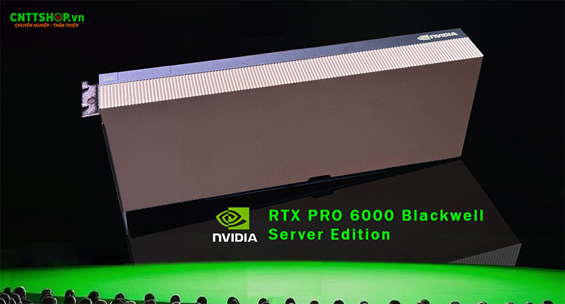 RTX PRO 6000 Blackwell là một GPU cho Server AI tăng tốc xử lý các workload AI và đồ họa chuyên sâu