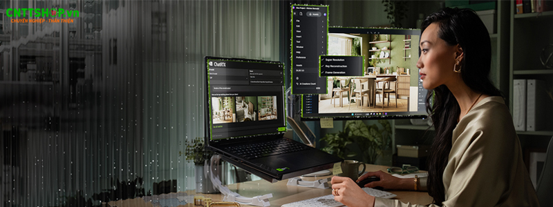NVIDIA Geforce RTX 5080 hỗ trợ AI giúp sáng tạo nội dung tốt hơn