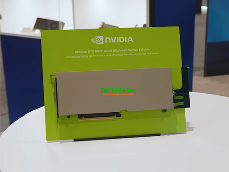 GPU NVIDIA RTX PRO 4500 Blackwell Server Edition - Hiệu năng 1.6 PFLOPS FP4