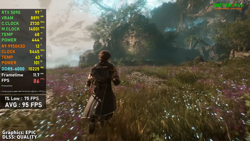 ZOTAC RTX 5090 SOLID có thể chơi mượt các tựa game AAA