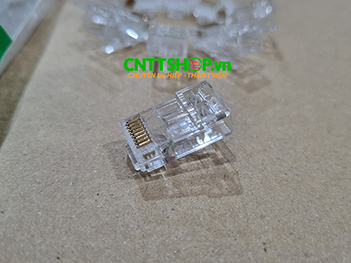 Hạt mạng RJ45 Cat6 UTP Pass Through Xuyên Thấu