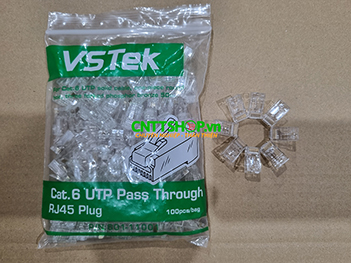 Hạt mạng RJ45 Cat6 UTP Pass Through Xuyên Thấu