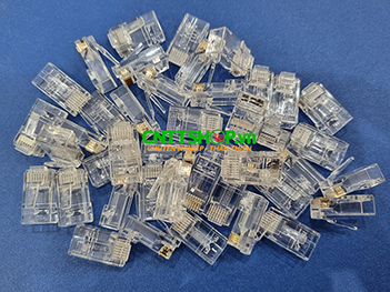 Hạt mạng RJ45 Cat6 UTP Pass Through Xuyên Thấu