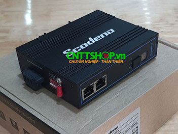 IMF-2P-1SC-B Media Converter Scodeno IMF-2P-1SC-B 2x 10/100M, 1x SC port, Single Mode, TX1550/RX1310nm, 20Km