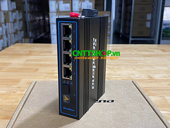 IMF-4P-1SC-A Media Converter Scodeno IMF-4P-1SC-A 4x PoE, 1x SC port, TX1550/RX1310nm, SM, 20Km