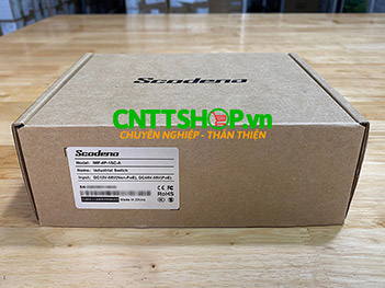 IMF-4P-1SC-A Media Converter Scodeno IMF-4P-1SC-A 4x PoE, 1x SC port, TX1550/RX1310nm, SM, 20Km