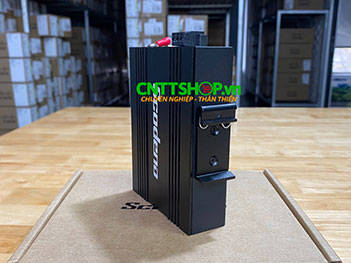 IMF-4P-1SC-B Media Converter công nghiệp 4-Port POE 10/100M + 1-Port SC, single mode TX1550/RX1310nm 1 sợi quang 20Km