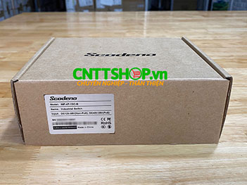 IMF-4P-1SC-B Media Converter công nghiệp 4-Port POE 10/100M + 1-Port SC, single mode TX1550/RX1310nm 1 sợi quang 20Km