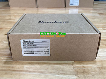 IMF-4P-1SC Media Converter công nghiệp 4-Port POE 10/100M + 1-Port SC, single mode 1310nm, 2 sợi quang 20Km