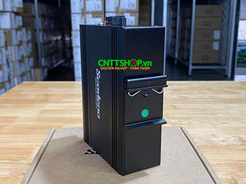 IMF-8P-2SC Media Converter công nghiệp 8-Port POE 10/100M + 2-Port SC, single mode 1310nm, 2 sợi quang 20Km