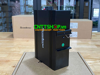 IMF-8P-2SFP Media Converter công nghiệp 8-Port POE 10/100M + 2-Port SFP, single/multi mode 850/1310/1550nm